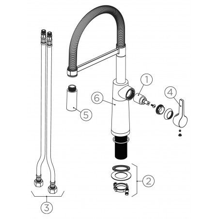 Kuchyňská baterie Schock SC-550 Polaris