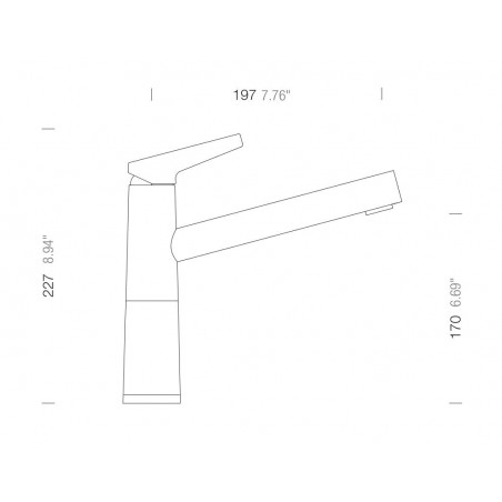 Kuchyňská baterie Schock SC-510 Bronze