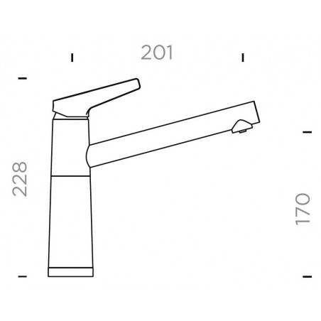 Kuchyňská baterie Schock SC-510 NT Magnolia, beztlaková