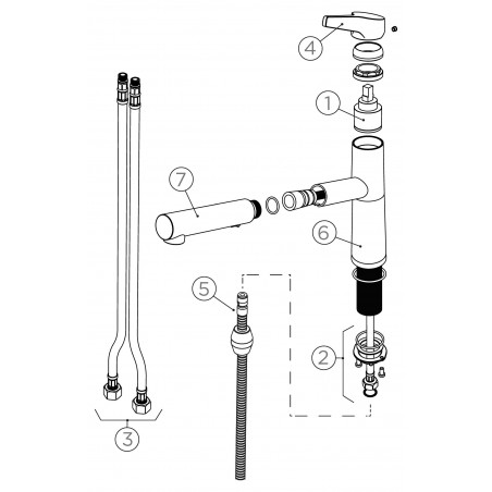 Kuchyňská baterie Schock SC-510.120 Puro