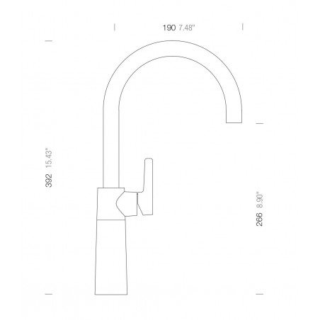 Kuchyňská baterie Schock SC-520 Nero