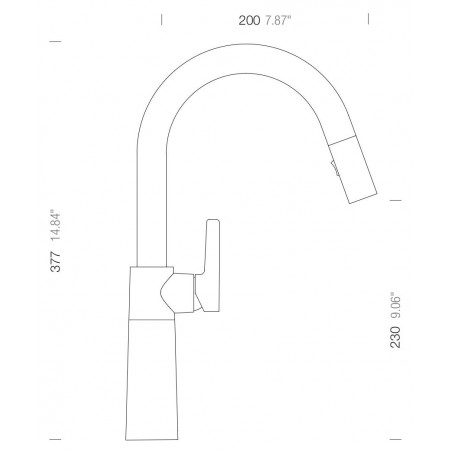 Kuchyňská baterie Schock SC-520.120 Night