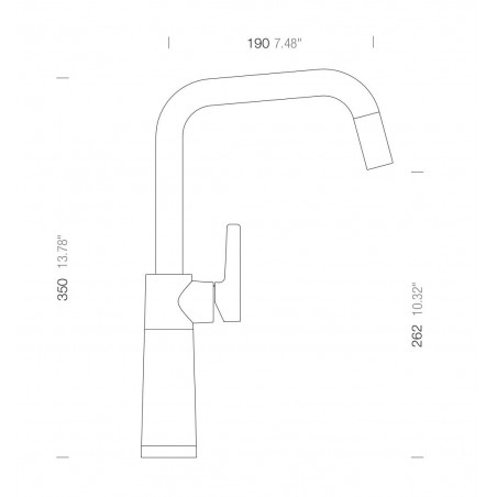 Kuchyňská baterie Schock SC-530 Onyx