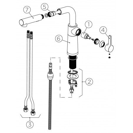 Kuchyňská baterie Schock SC-540.120 Onyx