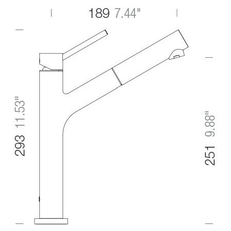Kuchyňská baterie Schock Dion.120 Puro