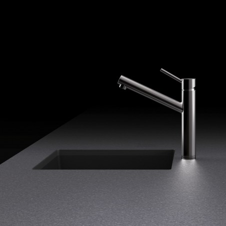 Kuchyňská baterie Schock Altos Nerez, beztlaková