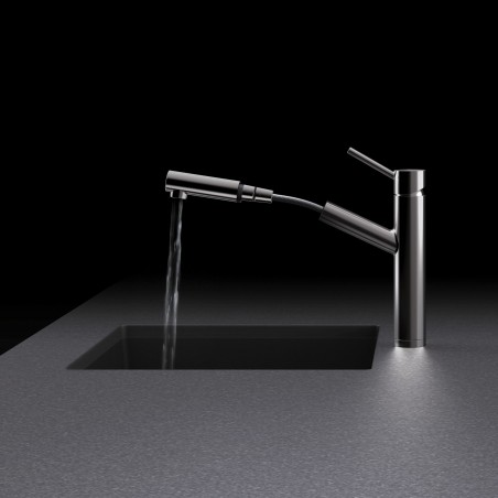 Kuchyňská baterie Schock Altos.120 Nerez, beztlaková