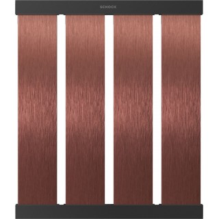 Designová podložka Schock 629726COP, ve broušené mědi