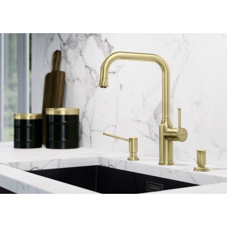 Kuchyňská baterie Blanco Livia-S Saténově zlatá