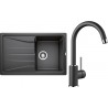 Set Blanco 10 - B (dřez Sona 45 S Antracit + baterie Mida Antracit)