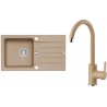 Set Alveus (dřez Niagara 30 Beige 55 + baterie Tonia Beige 55)