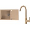 Set Alveus (dřez Cadit 40 Beige 55 + baterie Tonia Beige 55)