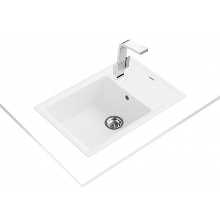 Kuchyňský dřez Teka Stone 60 S-TG Bílá