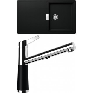 Set Schock S13-5 (dřez Tia D-100 Puro + baterie SC-510.120 Puro)