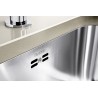 Kuchyňský dřez Blanco Supra 400-U Kartáčovaný, s táhlem Kuchyňský dřez Blanco Supra 400-U Kartáčovaný, s táhlem