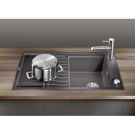 Kuchyňský dřez Blanco Elon XL 8 S, s odkapávací mřížkou, Tartufo