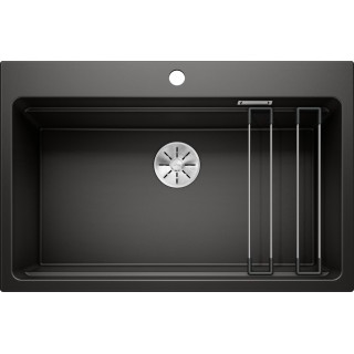 Kuchyňský dřez Blanco Etagon 8 Černá, bez excentru