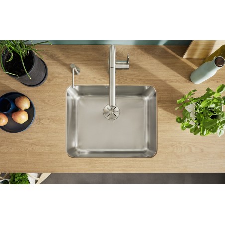Kuchyňský dřez Blanco Solis 500-U, kartáčovaný