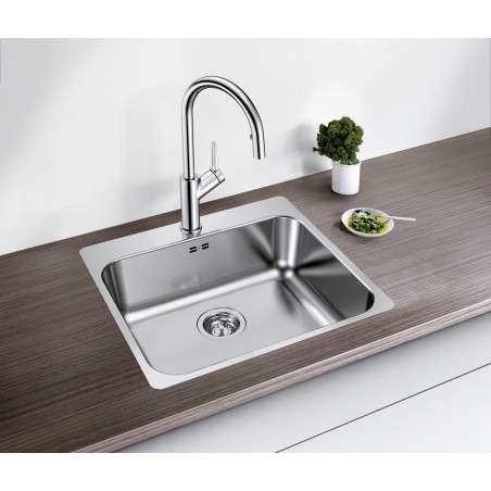 Kuchyňský dřez Blanco Supra 500-IF/A R12, kartáčovaný, bez táhla