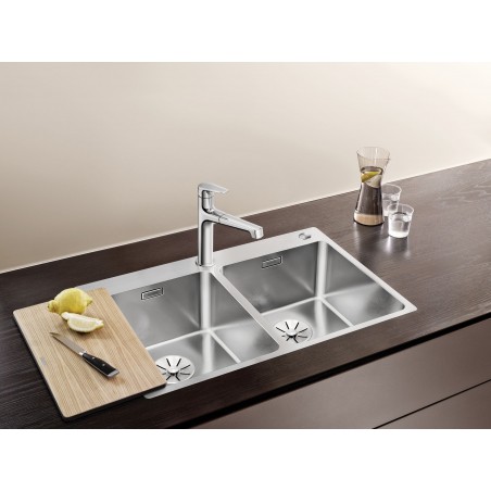 Kuchyňský dřez Blanco Andano 340/340-IF/A, hedvábný lesk