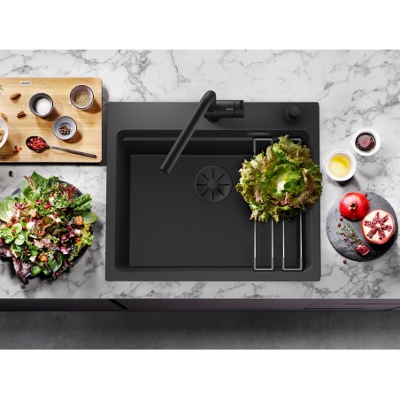 Kuchyňská baterie Blanco Linus-S Černá matná