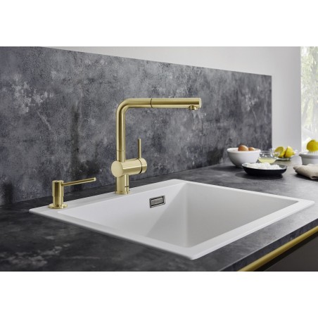 Kuchyňská baterie Blanco Linus-S Saténově zlatá