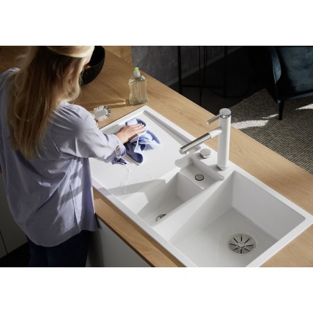 Kuchyňský dřez Blanco Collectis 6 S Kávová, s excentrem a miskou