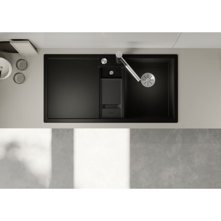 Kuchyňský dřez Blanco Collectis 6 S Šedá skála, s excentrem a miskou