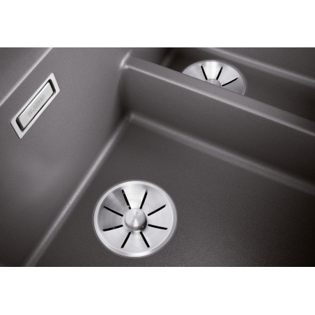 Kuchyňský dřez Blanco Pleon 6 Split Antracit, bez excentru