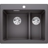 Kuchyňský dřez Blanco Pleon 6 Split Šedá skála, bez excentru