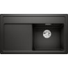 Kuchyňský dřez Blanco Zenar 45 S Černá, pravý, s excentrem