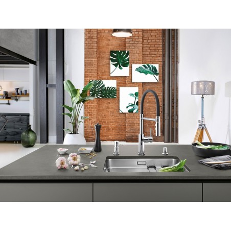 Kuchyňská baterie Blanco Catris-S Flexo Chrom