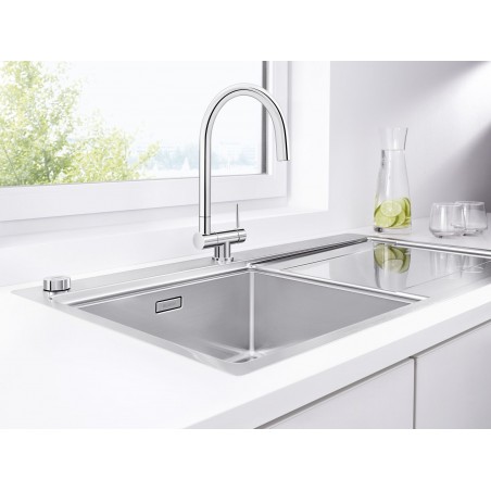 Kuchyňská baterie Blanco Coressa-F Chrom, páka vpravo