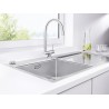 Kuchyňská baterie Blanco Coressa-F Chrom, páka vpravo