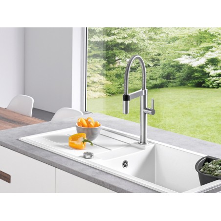 Kuchyňská baterie Blanco Culina-S Mini Nerez imitace Kuchyňská baterie Blanco Culina-S Mini Nerez imitace