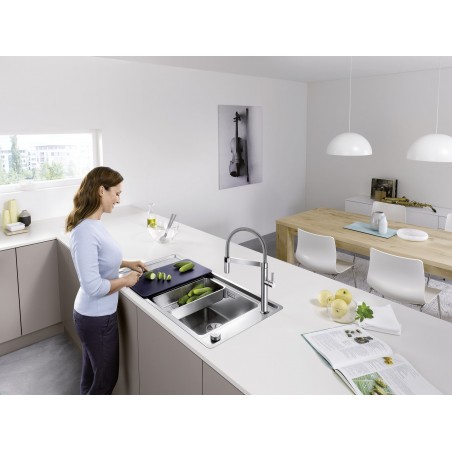 Kuchyňská baterie Blanco Culina-S Mini Nerez imitace Kuchyňská baterie Blanco Culina-S Mini Nerez imitace