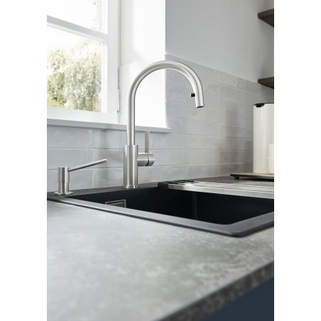 Kuchyňská baterie Blanco Candor-S Nerez kartáčovaná