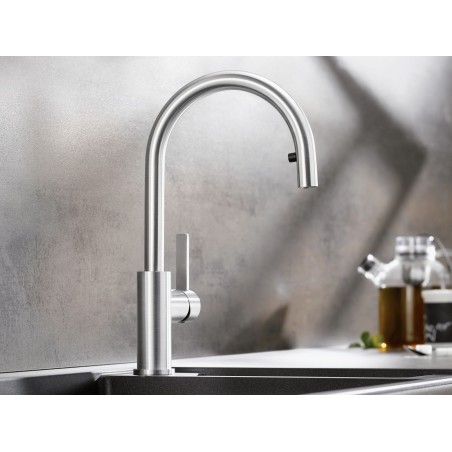 Kuchyňská baterie Blanco Candor-S Nerez kartáčovaná