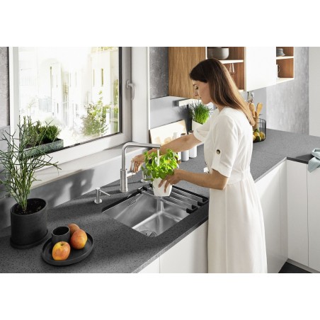 Kuchyňská baterie Blanco Lanora-F Nerez Kartáčovaný