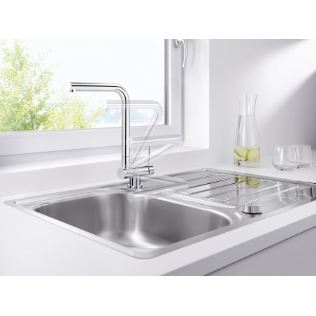 Kuchyňská baterie Blanco Laressa-F Chrom, páka vpravo