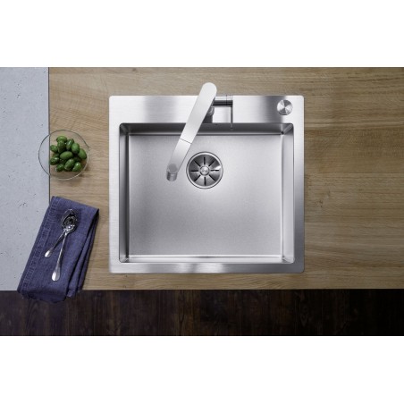 Kuchyňský dřez Blanco Claron 500-IF/A, durinox, s táhlem