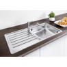Kuchyňský dřez Blanco Lantos XL 6 S-IF Kartáčovaný