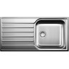 Kuchyňský dřez Blanco Livit XL 6 S Kartáčovaný, s excentrem