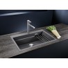 Kuchyňský dřez Blanco Etagon 8 Antracit, s excentrem