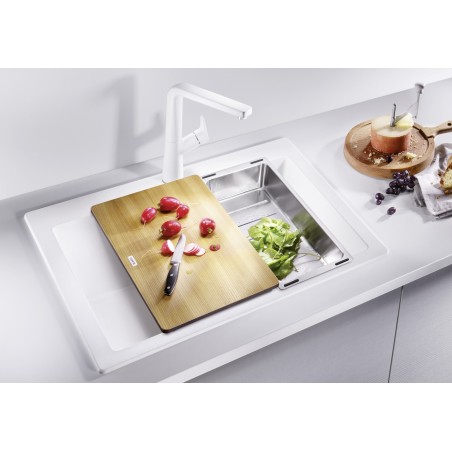 Kuchyňský dřez Blanco Pleon 6 Kávová, s excentrem