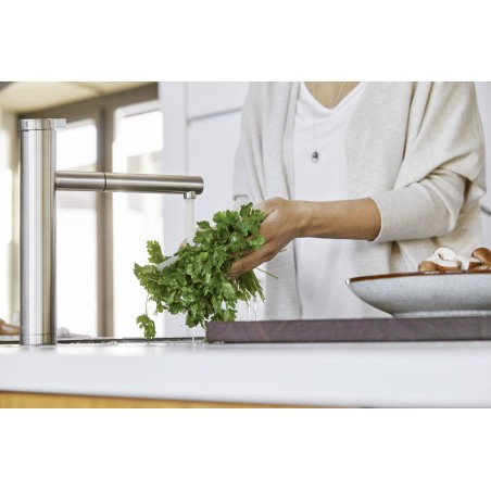 Kuchyňská baterie Blanco Linee-S Nerez matný