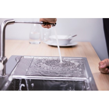 Kuchyňská baterie Blanco Linus-S Chrom, páčka vlevo