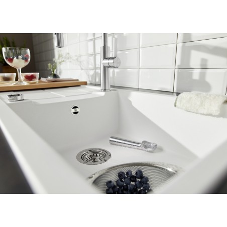 Kuchyňský dřez Blanco Metra XL 6 S Bílá, s excentrem