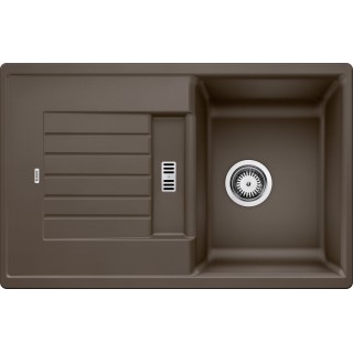 Kuchyňský dřez Blanco Zia 45 S Kávová, s excentrem