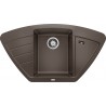 Kuchyňský dřez Blanco Zia 9 E Kávová, s excentrem